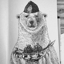 My project for course: Surrealistic Fineliner Illustration. Ilustração tradicional, Desenho a lápis, Desenho, Desenho realista, Desenho artístico e Ilustração com tinta projeto de Rene Rdgz - 23.10.2023