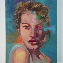 My project for course: Contemporary Oil Portraiture Ein Projekt aus dem Bereich Traditionelle Illustration, Bildende Künste, Malerei und Ölmalerei von Andy Fung - 18.10.2023