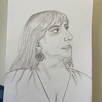 Mi proyecto del curso: Sketchbook de retrato: explora el rostro humano. Sketching, Drawing, Portrait Drawing, Artistic Drawing, and Sketchbook project by José Picazo - 10.18.2023