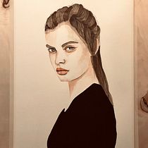 Il mio progetto del corso: Ritratto ad acquerello a partire da una fotografia. Traditional illustration, Watercolor Painting, and Portrait Drawing project by fiordizucchina - 10.24.2023