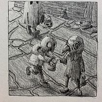 My project for course: Basic Principles of Drawing People from Imagination. Fine Arts, Sketching, Pencil Drawing, Drawing, Artistic Drawing, and Figure Drawing project by Yuko Okuya - 10.23.2023
