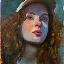 My project for course: Contemporary Oil Portraiture Ein Projekt aus dem Bereich Traditionelle Illustration, Bildende Künste, Malerei und Ölmalerei von photoliya - 24.10.2023