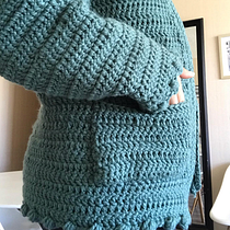 Mi proyecto del curso: Top-down: prendas a crochet de una sola pieza. Fashion Design, Fiber Arts, DIY, Crochet, and Textile Design project by Monisa - 10.24.2023