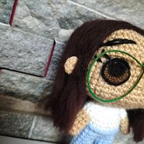 Mi proyecto del curso: Amigurumis: personas tejidas a crochet. Crochet, and Amigurumi project by odnapaty - 10.23.2023