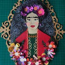 Meu projeto do curso: Papercut: ilustrando com camadas de papel. Ilustração tradicional, e Papercraft projeto de katiaburgel - 25.10.2023