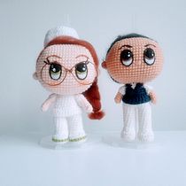 Mi proyecto del curso: Amigurumis: personas tejidas a crochet. Arts, Crafts, To, Design, Fiber Arts, Crochet, Amigurumi, and Textile Design project by yenniruthgalindo - 10.25.2023