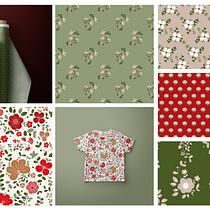 Mi proyecto del curso: Fundamentos del diseño de patrones. Un proyecto de Diseño, Ilustración tradicional, Diseño gráfico y Pattern Design de Irais García - 20.10.2023