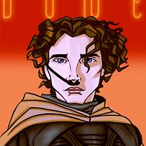 Mi proyecto del curso: retrato de Timothee Chamalet en la película DUNE Ein Projekt aus dem Bereich Design von Figuren, Zeichnung, Porträtzeichnung und Digitale Zeichnung von Adrian Yugo - 26.10.2023