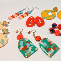 Il mio progetto del corso: Design di gioielli in argilla polimerica per principianti. Accessor, Design, Arts, Crafts, Jewelr, Design, and DIY project by klreid83 - 10.26.2023