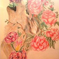 Mi proyecto del curso: Ilustración surrealista inspirada en la naturaleza. Traditional illustration, Pencil Drawing, Drawing, Artistic Drawing, Naturalistic Illustration, and Colored Pencil Drawing project by Marisol Velasquez - 10.26.2023