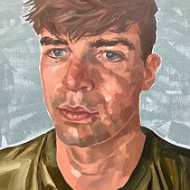 My project for course: Portrait Painting with Oil: Explore Light and Shade. Fine Arts, Painting, and Oil Painting project by sharonkirkwood - 10.25.2023