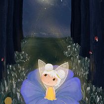 My project for course: Children’s Illustration with Procreate: Paint Magical Scenes. Ilustração digital, Ilustração infantil, Pintura digital, e Álbum ilustrado projeto de sarahrathbone7 - 27.10.2023