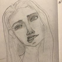 My project for course: Portrait Sketchbooking: Explore the Human Face. Sketching, Drawing, Portrait Drawing, Artistic Drawing, and Sketchbook project by rogol - 10.22.2023