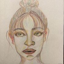 My project for course: Vibrant Portrait Drawing with Colored Pencils. Drawing, Portrait Drawing, Sketchbook, and Colored Pencil Drawing project by rogol - 10.26.2023
