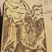 My project for course: Daily Sketching for Creative Inspiration. Traditional illustration, Sketching, Creativit, Drawing, and Sketchbook project by Pavel Horbonos - 10.20.2023