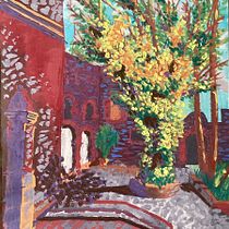 Mi proyecto del curso: Pintura de paisajes con gouache para principiantes Ein Projekt aus dem Bereich Bildende Künste, Malerei, Naturalistische Illustration und Gouachemalerei von Tamara Paulina - 28.10.2023