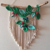 Mi proyecto del curso: Macramé en 3D: crea tapices botánicos. Un proyecto de Artesanía, Interiorismo, Tejido, Macramé y Diseño textil de Camila Segura Aguirre - 29.10.2023