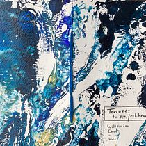 A research in textures - My project for course: Creative Illustration: Play with Unexpected Materials. Fine Arts, Painting, Creativit, Traditional illustration, and Sketchbook project by wboot - 10.29.2023