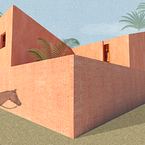 CURSO REPRESENTACION GRAFICA CON PALMA - SEPIA. Un projet de Architecture, Design graphique, Architecture d'intérieur, Design d'intérieur, Pa, sagisme, Collage, Architecture numérique et Illustration architecturale de Yamal Mustafa - 30.10.2023