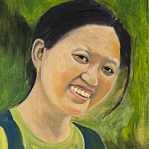 My project for course: Expressive Oil Portraiture: Explore the Alla Prima Technique. Un projet de Beaux Arts, Peinture , et Peinture à l'huile de brs7799 - 30.10.2023