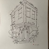 Mi proyecto del curso: Dibujo arquitectónico expresivo con marcadores de colores. Sketching, Drawing, Architectural Illustration, Sketchbook & Ink Illustration project by José María Durán Rodríguez - 10.31.2023