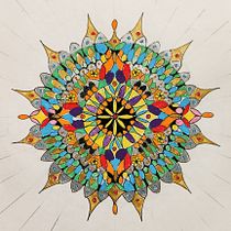 Mon projet du cours : L'art de dessiner des mandalas : créez des motifs géométriques. Drawing & Ink Illustration project by francsoi - 10.31.2023