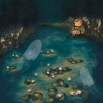 My project for course: Children’s Illustration with Procreate: Paint Magical Scenes. Ilustração digital, Ilustração infantil, Pintura digital, e Álbum ilustrado projeto de anastasia_frolkina - 31.10.2023