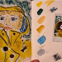 Mein Abschlussprojekt für den Kurs: Aquarellsketching: Drück deine Ideen aus. Ilustração tradicional, Esboçado, Criatividade, Desenho, Pintura em aquarela, e Sketchbook projeto de _bianca_ - 31.10.2023