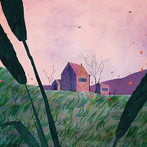 My project for course:  Imaginary Places: Draw, Paint, and Digitize on Photoshop. Sketching, Drawing, Digital Illustration, Architectural Illustration, and Narrative project by Tetiana Halushkina - 10.31.2023