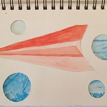 Mi proyecto del curso: Sketching creativo en acuarela para principiantes. Traditional illustration, Creativit, Drawing, Watercolor Painting, and Sketchbook project by Elena - 11.01.2023