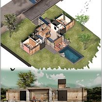 Mi proyecto del curso: Ilustración digital de proyectos arquitectónicos. Un proyecto de Arquitectura, Paisajismo, Ilustración digital, Arquitectura digital e Ilustración arquitectónica de Diego Siles - 01.11.2023