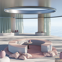 Il mio progetto del corso: ArchViz per interni: crea surreali design in 3D con Blender. Un projet de Architecture, Architecture d'intérieur, Architecture numérique , et ArchVIZ de Stefania Ibba - 01.11.1992