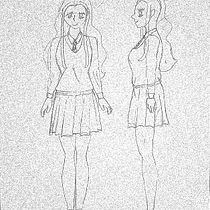 Mi proyecto del curso: Creación de personajes manga. Traditional illustration, Character Design, Comic, and Manga project by Carolina Baeza Pedreros - 11.01.2023