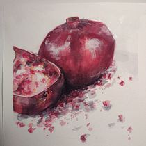 My project for course: Gouache Painting: Create Vibrant Works of Art. Fine Arts, Painting, Color Theor, and Gouache Painting project by ambermt90 - 11.01.2023