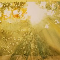 Contre-jour en forêt. Un projet de Peinture , et Aquarelle de Judith Roynette - 02.11.2023