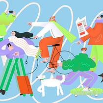 My project for course: Character Exploration for Expressive Illustration. Traditional illustration, Character Design, Drawing, and Digital Illustration project by Alina Prokhorova - 11.02.2023