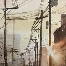 Meu projeto do curso: Pintura expressiva com aquarela: crie ilustrações envolventes. Projekt z dziedziny  Sztuki piękne,  Malarstwo i Malowanie akwarelą użytkownika Ana Barbosa - 02.11.2023
