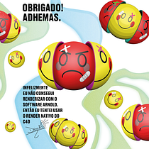 Meu projeto do curso: Arte digital e design: explore a beleza colorida do caos. Un progetto di Design, Pubblicità, Direzione artistica, Graphic design, Creatività e Illustrazione digitale di denilso0on - 02.11.2023