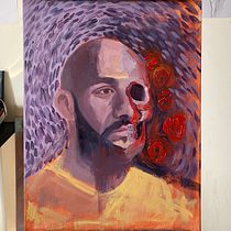 My project for course: Expressive Oil Portraiture: Explore the Alla Prima Technique. Un projet de Beaux Arts, Peinture , et Peinture à l'huile de Ahmed Muharram - 01.11.2023