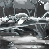 Mi proyecto del curso: Escenas atmosféricas.. Ilustração digital projeto de sofiaaltuna4 - 03.11.2023