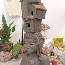 Meu projeto do curso: Introdução à escultura figurativa com argila. Artes plásticas, e Escultura projeto de giovannablombardi - 26.10.2023