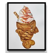 My project for course:  Flavorful Food Illustration with Watercolor. Un progetto di Illustrazione tradizionale, Belle arti, Pittura e Pittura ad acquerello di sherylmontano - 03.11.2023