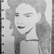 Mi proyecto del curso: Crea retratos estilizados con tu propio estilo Ein Projekt aus dem Bereich Design von Figuren, Zeichnung, Porträtzeichnung und Digitale Zeichnung von Yesica Anaya - 05.11.2023