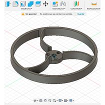 araña para telescopio newtoniano . 3D, Industrial Design, Product Design, 3D Modeling, and 3D Design project by Elvin Anderson Pérez Del Villar - 11.04.2023