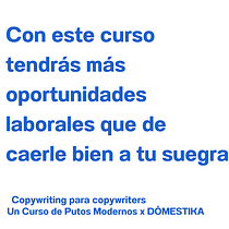 Mi proyecto del curso: Copywriting para copywriters. Projekt z dziedziny  Reklama, Cop, writing, Stor, telling i Komunikacja użytkownika Alicia Guardiola - 06.11.2023