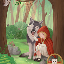 My project for course: Children’s Illustration with Procreate: Paint Magical Scenes. Ilustração digital, Ilustração infantil, Pintura digital, e Álbum ilustrado projeto de yumiina - 06.11.2023