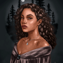 Meu projeto do curso: Pintura digital de personagens no Photoshop. Un progetto di Character design, Illustrazione digitale, Disegno digitale e Pittura digitale di agdabalduino - 06.11.2023