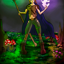 Mi proyecto del curso: Ilustración de personajes fantásticos de estilo cartoon. Traditional illustration, Character Design, Digital Illustration, and Digital Drawing project by anshe79 - 11.02.2023