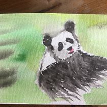 My project for course: Animal Characters in Watercolor for Children’s Books. Traditional illustration, Fine Arts, Painting, Drawing, Watercolor Painting, Children's Illustration, and Narrative project by marin_a - 11.07.2023