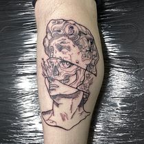 Mein Abschlussprojekt für den Kurs: Tattoo für Anfänger. Tattoo Design project by Gerald Haeuslschmid - 11.07.2023